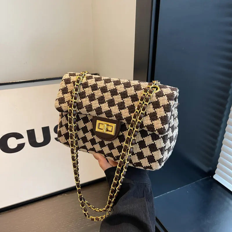 🔥 New Autumn Winter Wool Tote Shoulder Bag