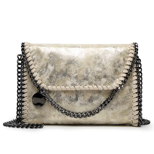 🔥 New Released Luxury Women's High-End design Messenger Bag with Chain Clutch