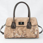 Vintage Leather Tote Bag for Women, classy Shoulder Bag tioandtiashop