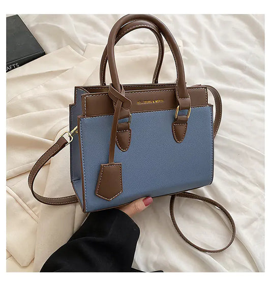 ⭐️ New designed Women's Color Block Tote Bag - Large Capacity