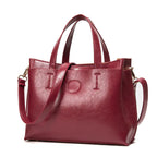 Oil Wax Leather Crossbody Bag, Genuine Leather Women’s Bag tioandtiashop