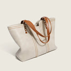 Women's Retro Tote Bag Large Capacity Commuter Handbag tioandtiashop