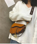 Saddle Bag, Shoulder Crossbody Tote Handbag tioandtiashop