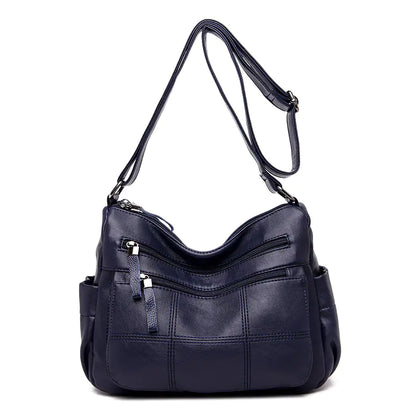 🔥 New launched Fashionable Women's Soft Leather Shoulder Bag for Moms and girls