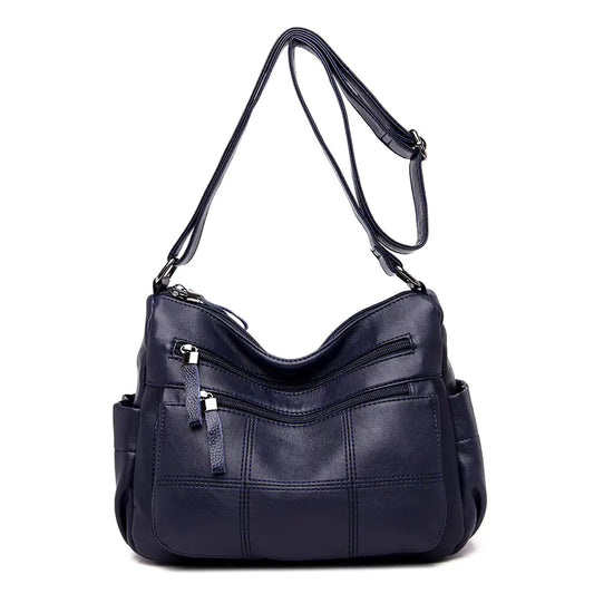 🔥 New launched Fashionable Women's Soft Leather Shoulder Bag for Moms and girls