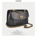 New released luxury Genuine Leather Accordion Bag, Versatile Crossbody Handbag tioandtiashop