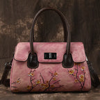Vintage Leather Tote Bag for Women, classy Shoulder Bag tioandtiashop