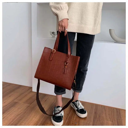Fashionable Stone Pattern Tote Bag for Women