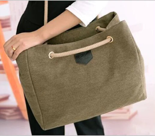 New released Canvas Tote Bag - Large Capacity Handheld Bag