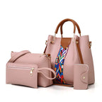New pre-published 4 Piece Large Capacity Tote Shoulder Bag Set tioandtiashop