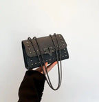 New released Studded Chain Bag, Tote Shoulder Bag for Women tioandtiashop