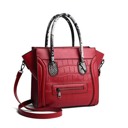 🔥 New 2025 design Fashionable Women's Tote Bag with Smile Design