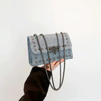 New released Studded Chain Bag, Tote Shoulder Bag for Women tioandtiashop
