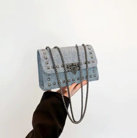 🔥 New released Studded Chain Bag, Tote and Shoulder Bag for Women