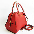 New Fashionable Women's PU Leather Tote and Crossbody Bag tioandtiashop