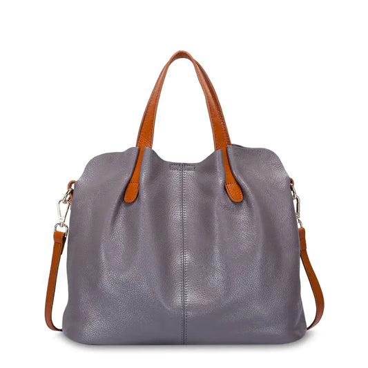 👜 Genuine Leather Women's Shoulder Crossbody Tote Bag