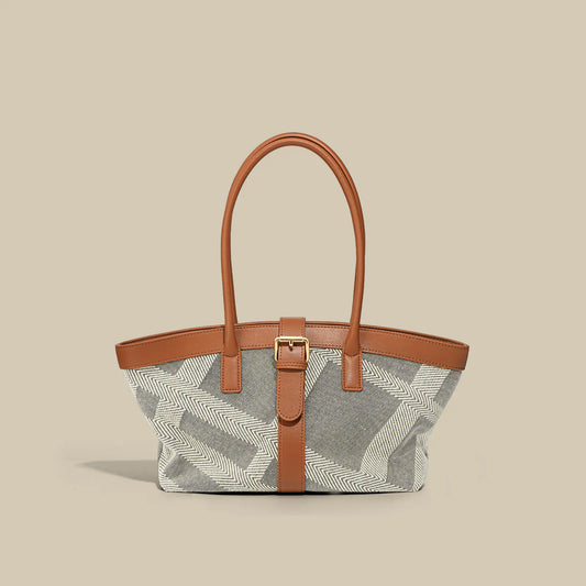 Mid-Large Capacity Shoulder Tote Underarm Bag Design