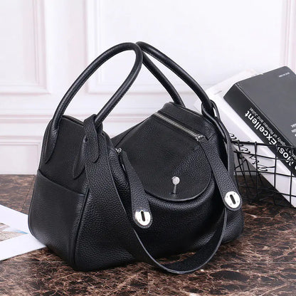 🔥 New released Large Capacity Genuine Leather Women's Tote Bag