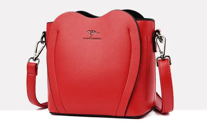 🔥New Fashionable Women's Heart-Shaped Shoulder Bucket Bag