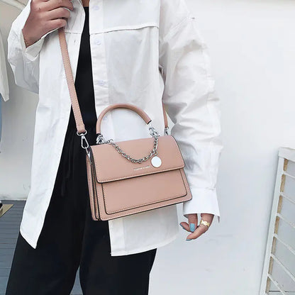 Elegant Women’s PU Shoulder Messenger Tote Bag
